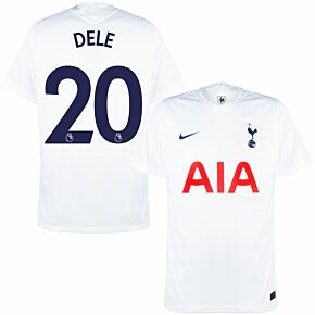 21-22 Tottenham Home Shirt + Dele 20 (Official Printing)