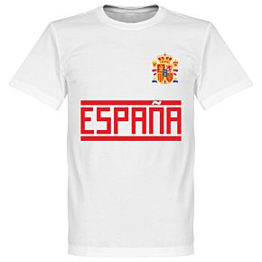 Spain Team Tee - White