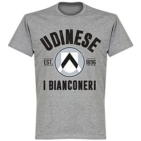 Udinese Established T-Shirt - Grey