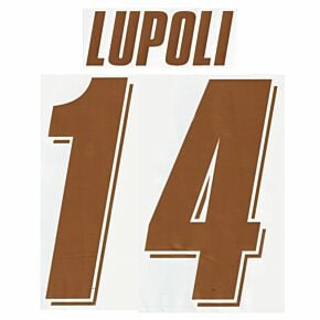 Lupoli 14 - 07-08 Fiorentina Home Official Name and Number