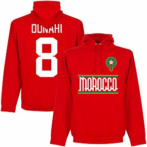 Morocco Ounahi 8 Team Hoodie - Red