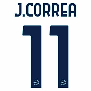 J.Correa 11 (Official Printing) - 22-23 Inter Milan Away