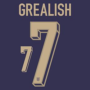 Grealish 7 (Official Printing) - 24-25 England Away
