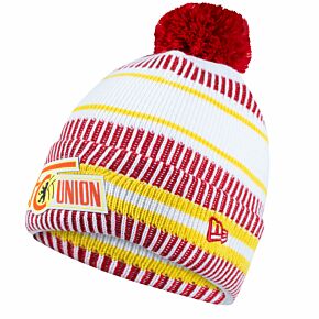 New Era FC Union Berlin Pom Knitted Hat - Red/White