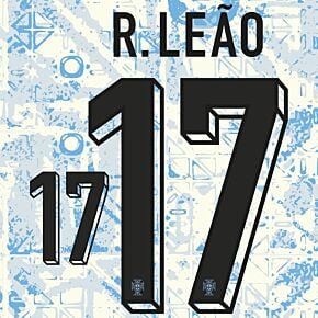 R.Leão 17 (Official Printing) - 24-25 Portugal Away