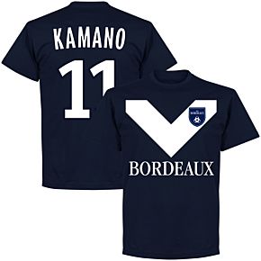 Bordeaux Kamano 11 Team Tee - Navy
