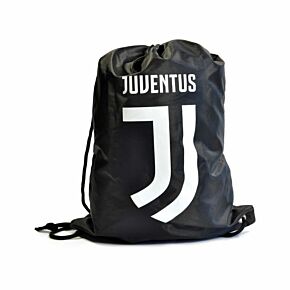 Juventus Crest Gym Bag - Black