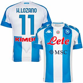 2021 Napoli 4th Pro Shirt + H. Lozano 11 (Fan Style Printing)