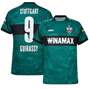 23-24 VFB Stuttgart 3rd Shirt + Guirassy 9 (Official Printing)