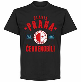 Slavia Prague Established Tee - Black