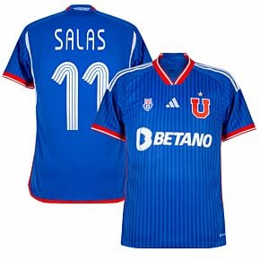2023 Universidad de Chile Home Shirt + Salas 11 (Legend Printing)
