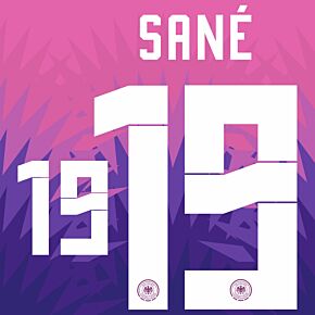 Sané 19 (Official Printing) - 24-25 Germany Away