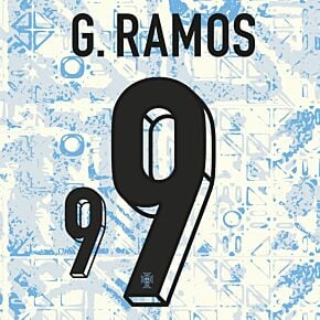G.Ramos 9 (Official Printing) - 24-25 Portugal Away