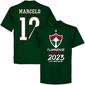 Fluminense Copa Libatadores 2023 Marcelo 12 T-shirt - Bottle Green