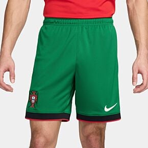 24-25 Portugal Home Shorts - Green