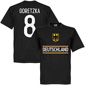 Germany Team Goretzka 8 Tee - Black