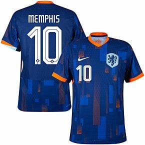 24-25 Holland Dri-Fit ADV Match Away Shirt + Memphis 10 (Official Printing)