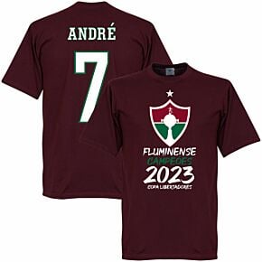 Fluminense Copa Libatadores 2023 Andres 7 T-shirt - Maroon