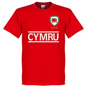 Cymru Team Tee - Red