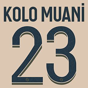 Kolo Muani 23 (Ligue 1) - 23-24 PSG 4th