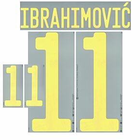 Ibrahimović 11 (Official Printing) - 21-22 Sweden Away