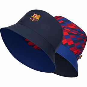 20-21 Barcelona Reversible Bucket Hat - Royal/Navy