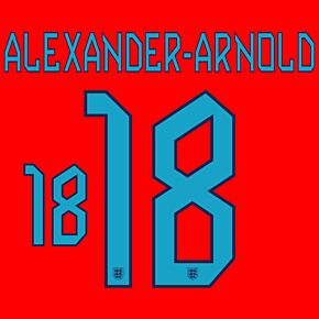 Alexander-Arnold 18 (Official Printing) - 22-23 England Away