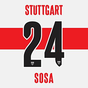 Sosa 24 (Official Printing) - 21-22 VFB Stuttgart Home
