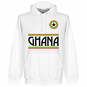 Ghana Team Hoodie - White