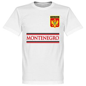 Montenegro Team Tee - White