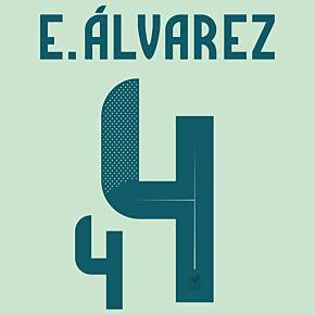 E.Álvarez 4 (Official Printing) - 24-25 Mexico Away