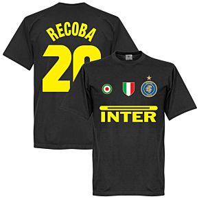 Inter Recoba 20 Team Tee - Black