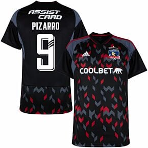 2023 Colo Colo 3rd Shirt + Pizarro 9 (Fan Style Printing)