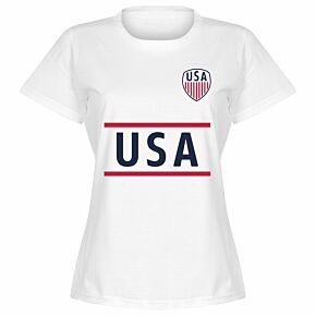 USA Team Womens Tee - White
