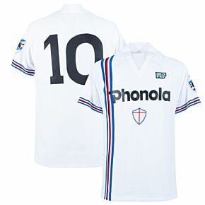 86-87 Sampdoria Ennerre Away Remake Shirt