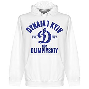 Dynamo Kyiv Established Hoodie - White