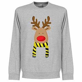 Reindeer Dortmund Supporters Sweatshirt - Grey