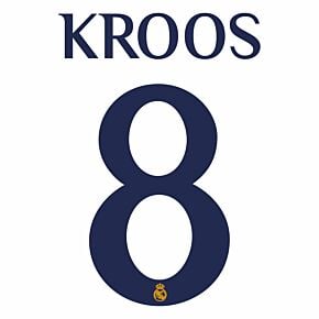 Kroos 8 (Official Cup Printing) - 23-24 Real Madrid Home