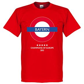 Bayern Underground Tee - Red