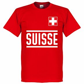 Switzerland Team Tee - Red