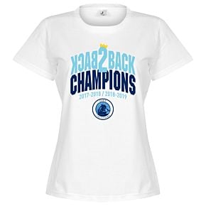City Back to Back Champions Womens Tee - White