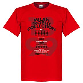 Milan Trophy Collection Tee - Red