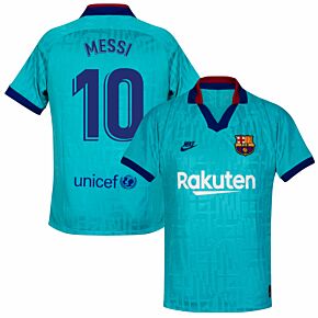 Nike Barcelona KIDS 3rd Messi 10 Jersey 2019-2020 (Fan Style Printing)