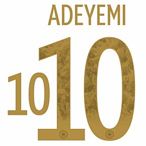 Adeyemi 10 (Official Printing) - 22-23 Germany Away