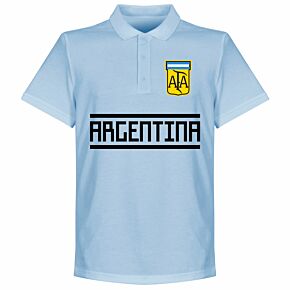 Argentina Team Polo Shirt - Sky