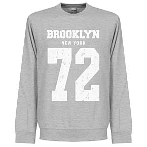 Brooklyn ‘72 Sweatshirt - Light Grey