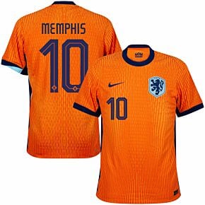 24-25 Holland Dri-Fit ADV Match Home Shirt + Memphis 10 (Official Printing)