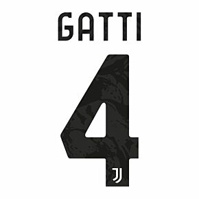 Gatti 4 (Official Printing) - 23-24 Juventus Away