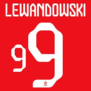 Lewandowski 9 (Official Printing) - 22-23 Poland Away