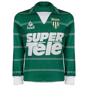 Le Coq Sportif St Etienne 1980-1982 Home L/S Jersey USED Condition (Great) - Large Boys